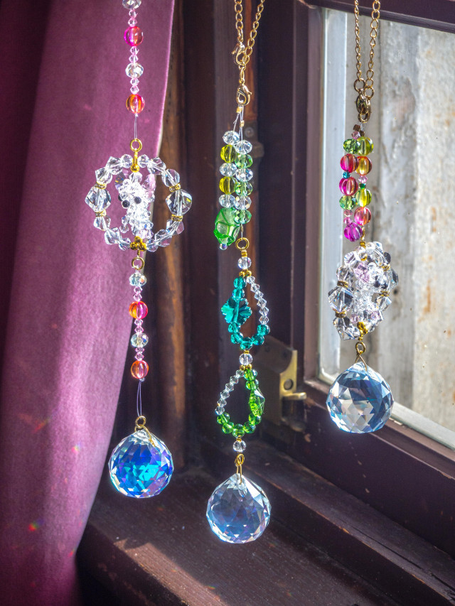 オカベマキコさん　サンキャッチャー２点 オカベマキコさん サンキャッチャー2点 オカベマキコさん サン