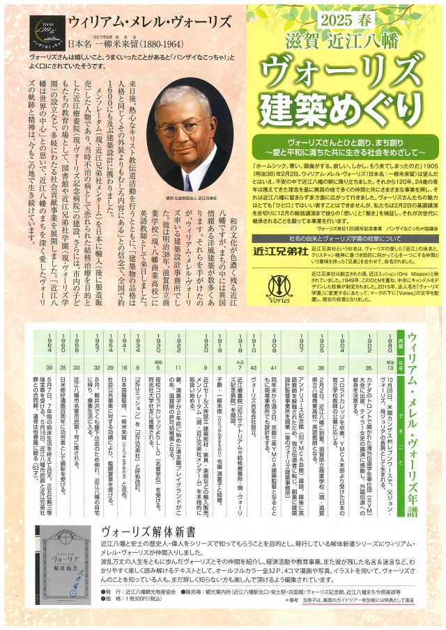 ヴォーリズ建築めぐり2025春