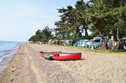 マキノサニービーチ 知内浜オートキャンプ場 | 滋賀県観光情報［公式